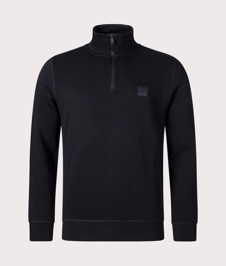 Hugo Boss Mens Quarter Zip Zetrust Sweatshirt